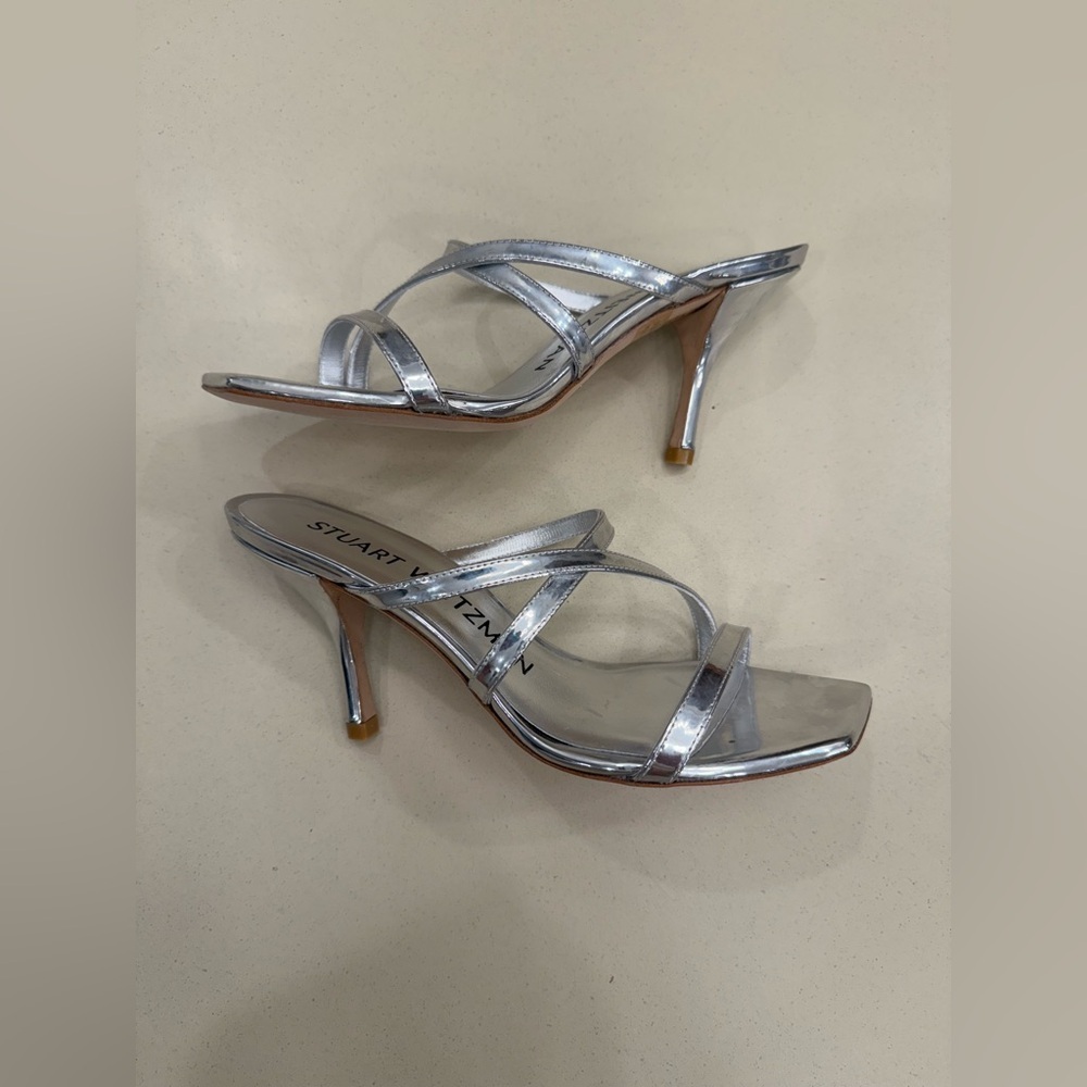 Stuart Weitzman Strapeze 85 Slides NWT - image 10